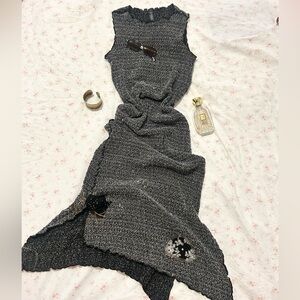 Vintage scrunchy fabric unique cool Carrie Bradshaw CBK